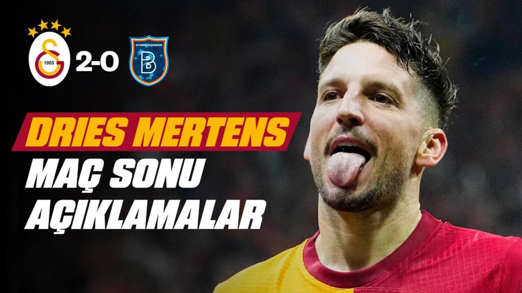 📺 Dries Mertens'in maç sonu açıklamaları | #GSvİBFK