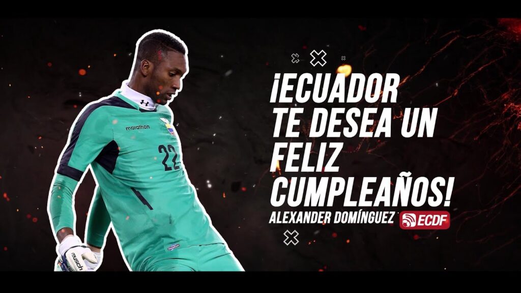 FELIZ CUMPLEAÑOS Alexander Domínguez