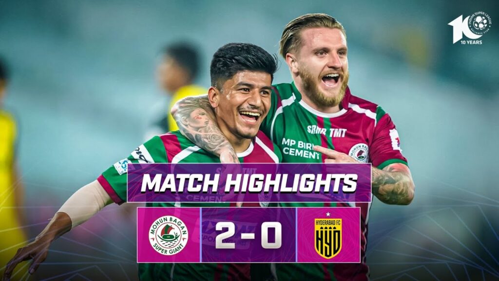 Match Highlights | Mohun Bagan Super Giant 2-0 Hyderabad FC | MW 14 | ISL 2023-24