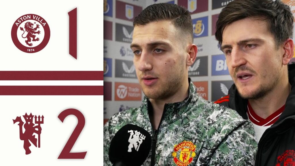 Ten Hag, Maguire & Dalot On Villa Victory 🗣️ | Aston Villa 1-2 Man Utd | Post-Match Reaction