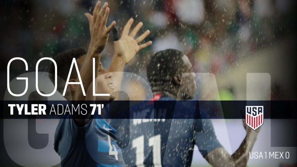 MNT vs. Mexico: Tyler Adams Goal - Sept. 11, 2018