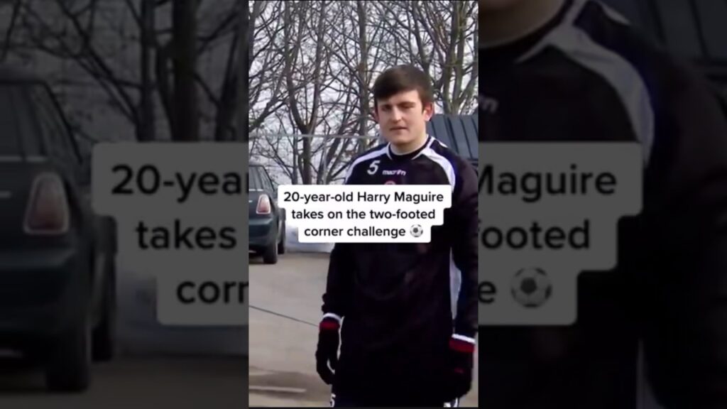 Young Harry Maguire 🤯🔥⚽️ #shorts #football #harrymaguire #maguire #manutd #4k #footballshorts