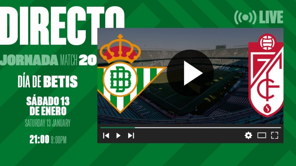 🚨 DIRECTO | Real Betis - Granada FC ⚽💚 | VÍVELO CON NOSOTROS