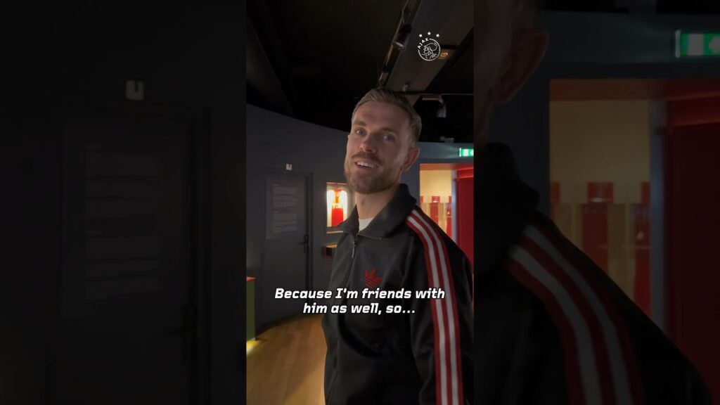 Jordan Henderson knows a lot about Ajax 💯