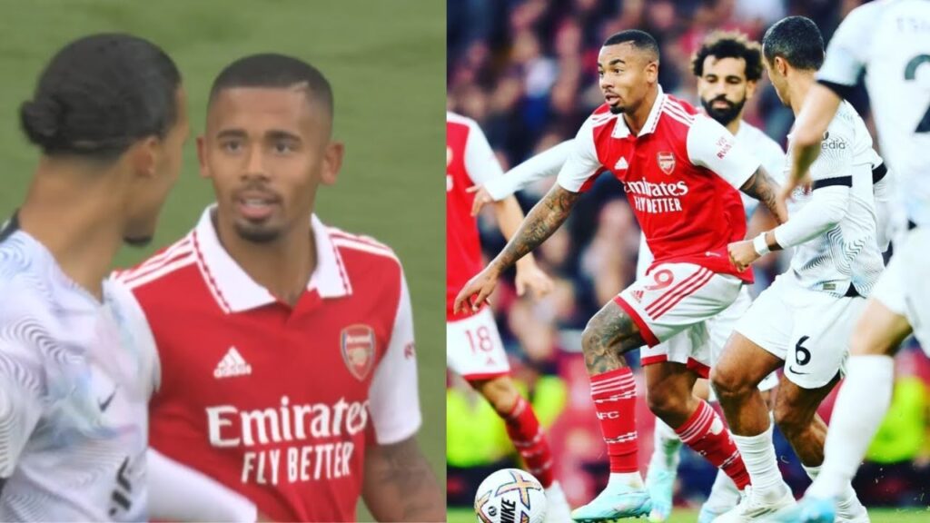 Gabriel Jesus vs Liverpool! 2022/23  Toying With Van Dijk and Liverpool Defenders!
