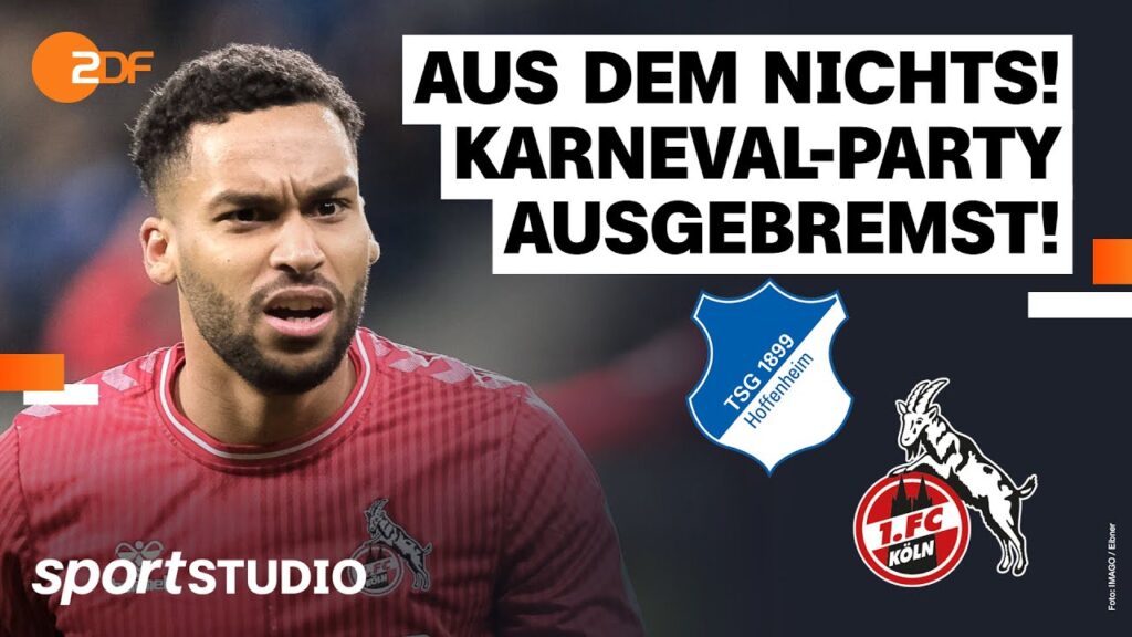 TSG 1899 Hoffenheim – 1. FC Köln | Bundesliga, 21. Spieltag Saison 2023/24 | sportstudio