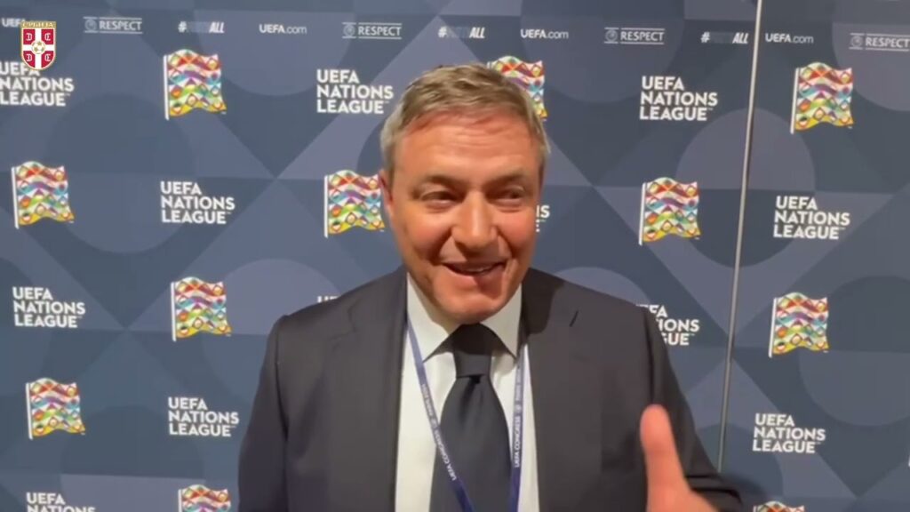 Selektor Dragan Stojković | Žreb za A Ligu nacija (Pariz, 8. 2. 2024.)
