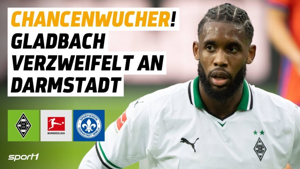 Borussia Mönchengladbach - SV Darmstadt 98 | Bundesliga Tore und Highlights 21. Spieltag