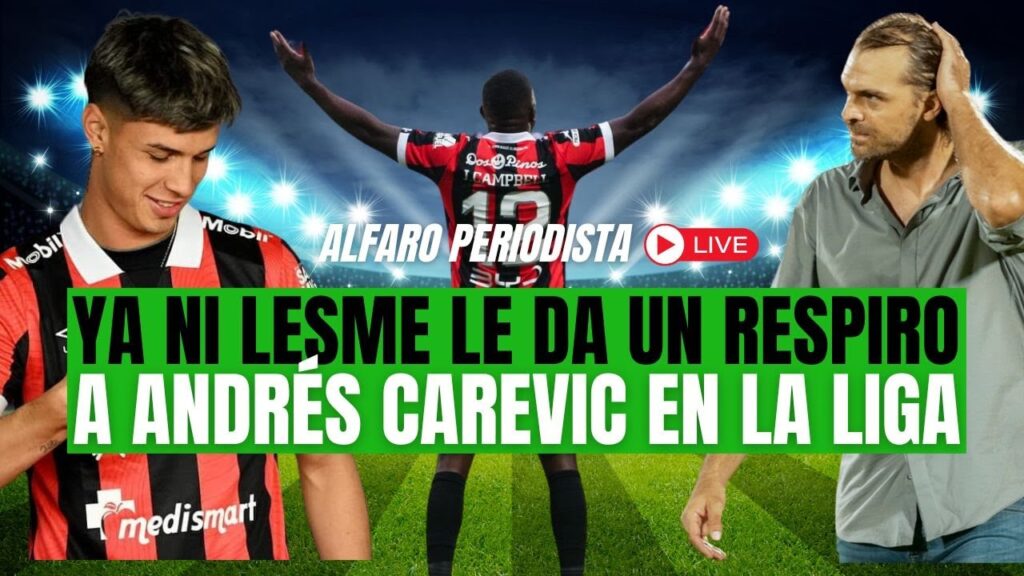 ¿Está llegando el ciclo de Andrés Carevic en ALAJUELENSE a su final? / FÚTBOL DE COSTA RICA HOY