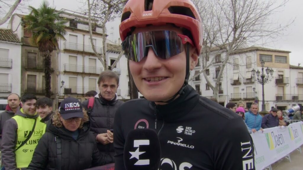 Carlos Rodríguez - Interview at the start - Clásica Jaén Paraiso Interior 2024