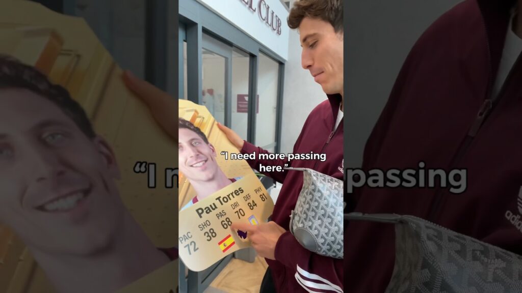 The squad react to their EA FC24 ratings… 👀 #shorts