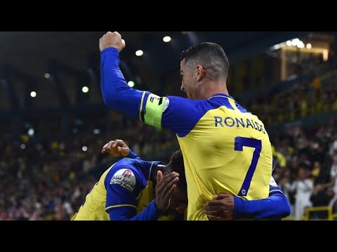 Ronaldo 2 assists#alnassrfc vs Al-Taawoun