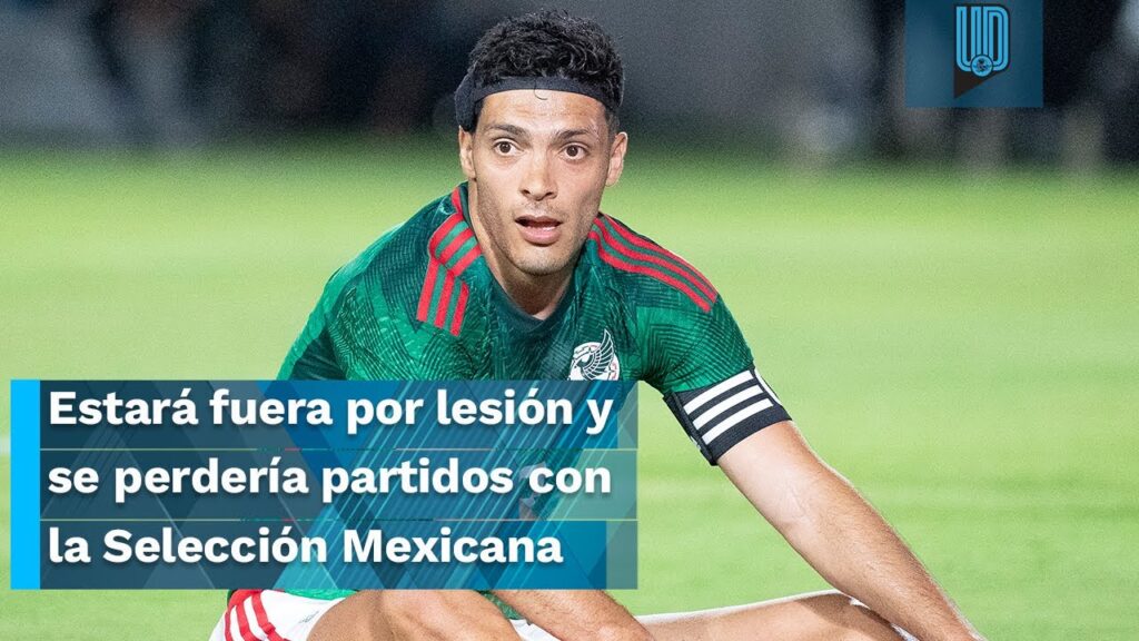 Raúl Jiménez estará fuera por lesión y se perdería partidos con la Selección Mexicana