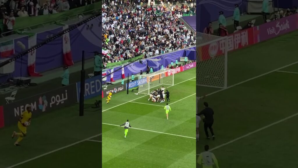 Alireza Jahanbakhsh decisive goal in Iran 2-1 Japan at 2023 Asian Cup Qatar 3 February 2024