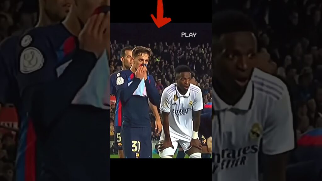 The Ultimate Guide to Gavi vs Vini Jr and Militao 🤏😈#shorts#football#youtubeshorts#shortvideo