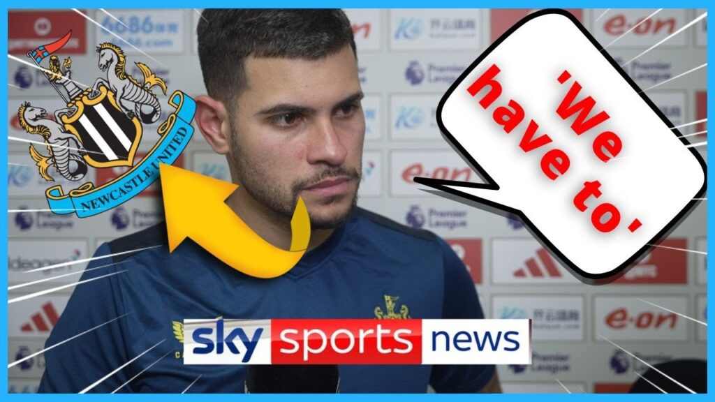 BREAKING NEWS! SKY SPORTS NEWS!  BRUNO GUIMARAES EDDIE HOWE NEWCASTLE NEWCASTLE NEWS  NEWCASTLE NUFC