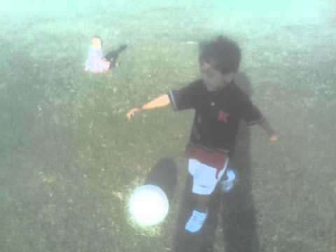 Child Playing football- usman salfi