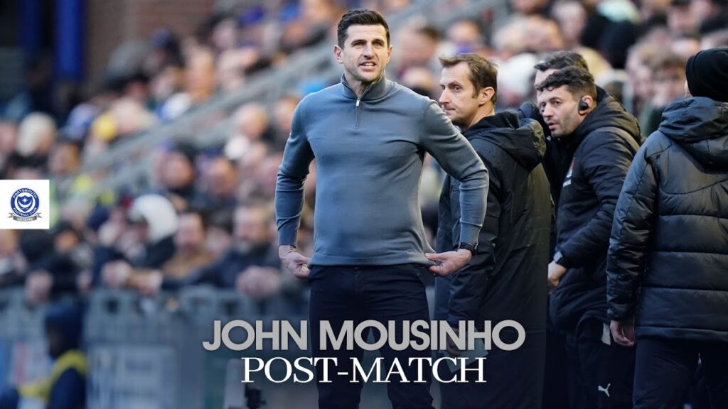 John Mousinho post-match | Pompey 4-1 Northampton Town