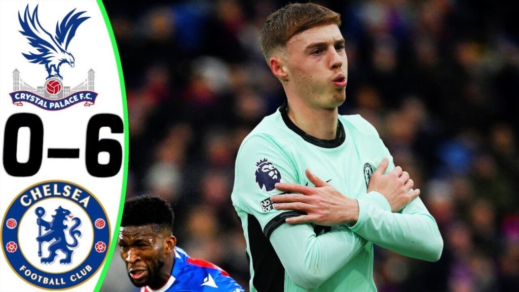 🔵Crystal Palace vs Chelsea (1-3) Extended HIGHLIGHTS_ Madueke 89' Min Winner!