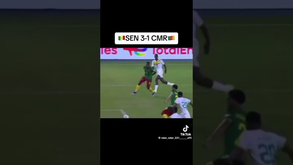 Joli but Ismaila Sarr face au Cameroun 🇨🇲 Can 2024 3-1