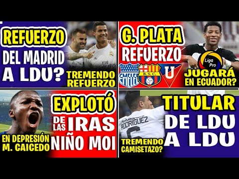 BSC, LDU ó EMELEC! GONZALO PLATA JUGARÁ EN EL MEJOR EQUIPO DE LA LIGA PRO PARA VOLVER A LA TRICOLOR