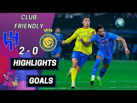 Al nassr vs Al hilal highlights mach saudi pro league ronaldo vs neamyar please subscribe now