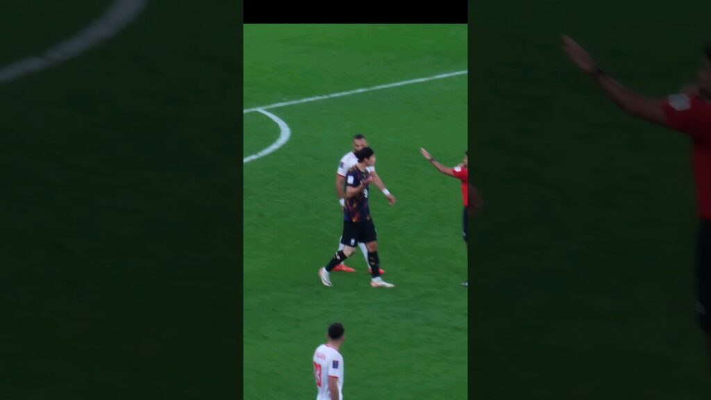 심판을 속이려다 굴욕당한 조규성