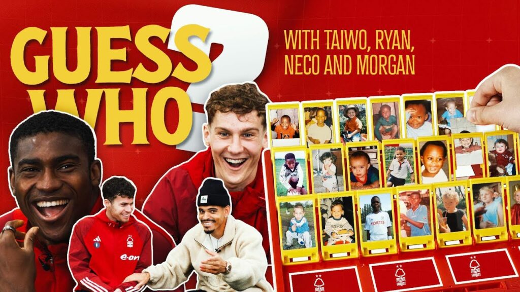 GUESS WHO❓MORGAN GIBBS-WHITE, NECO WILLIAMS, TAIWO AWONIYI & RYAN YATES | PREMIER LEAGUE