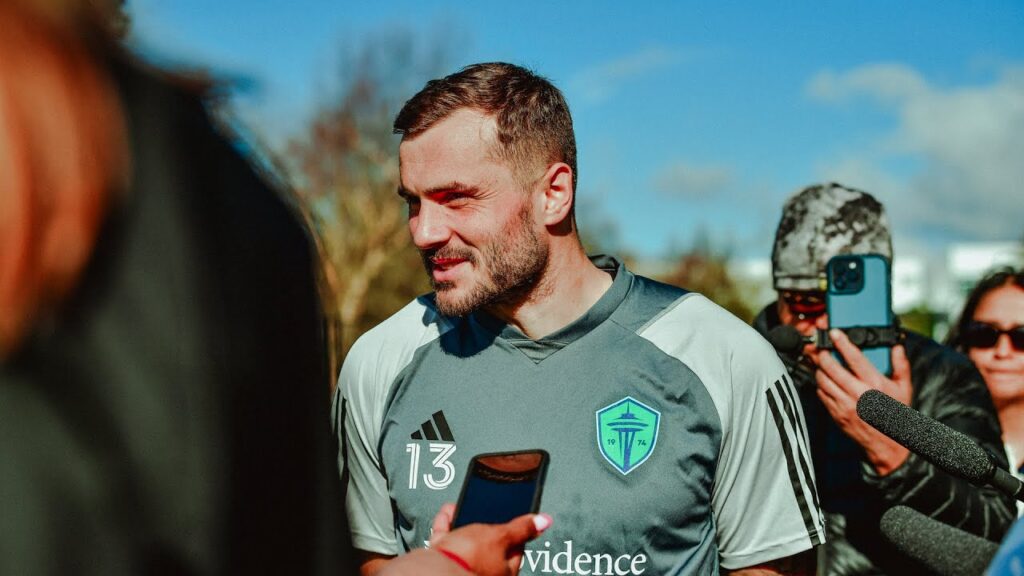 Interview: Jordan Morris on first training day at the new facility