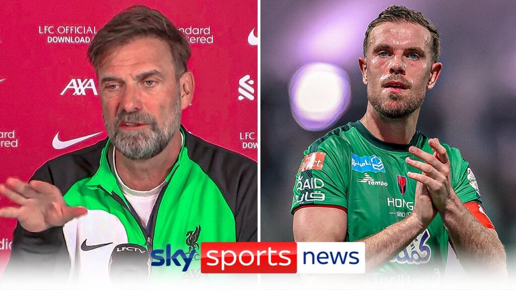 Jurgen Klopp says 'Jordan Henderson's happiness is most important' after completing a move to Ajax