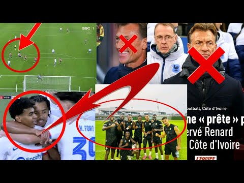 wouy cote d'ivoire s'agace par Hervé Renard fff dît no ablewou nu