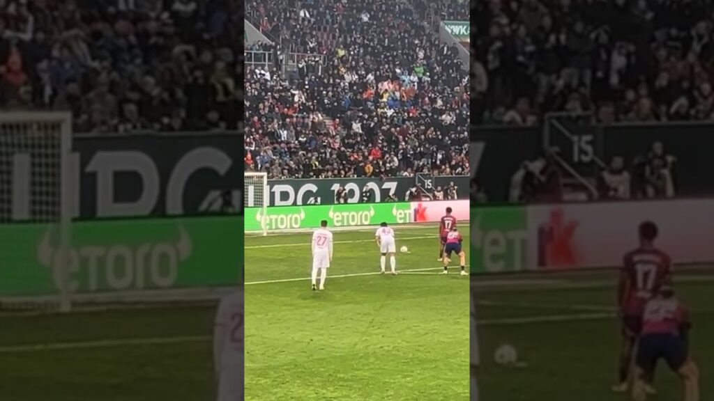 Openda 🔥 RB Leipzig Penalty… FC Augsburg Vs RB Leipzig | Stadionvlog #shorts