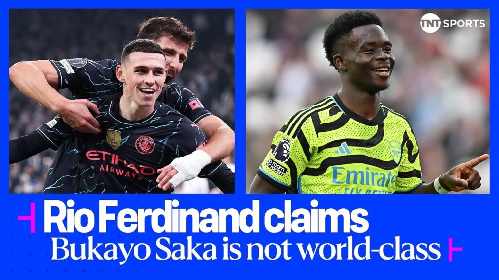 Rio Ferdinand believes Phil Foden IS world-class but Bukayo Saka ISN'T 👀
