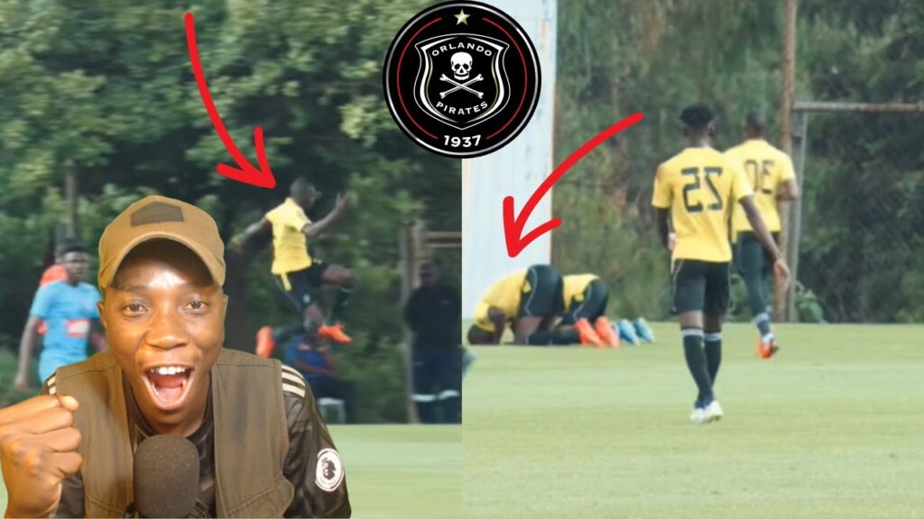 Orlando Pirates Striker Marou SCORED In A Friendly Match🔥🙌