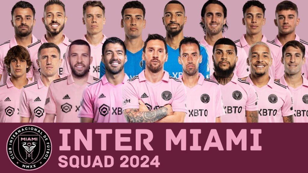 Inter Miami CF Squad Season 2024 | MLS 2024 | FootWorld