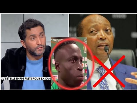Regardez Nabil Djellit n'es pas d'accord CAF humilie Krepin Diatta après coupe d' Afrique.....