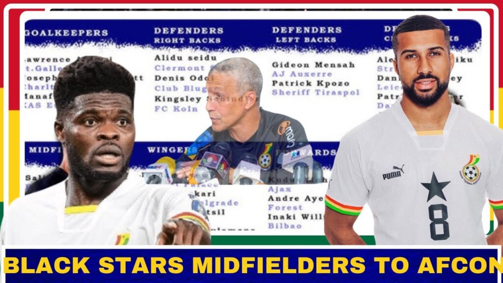 BLACK STARS MIDFIELDERS FOR 2023 AFCON | ABDUL SALIS SAMED, RICH LAMPTEY + EII PARTEY HMM