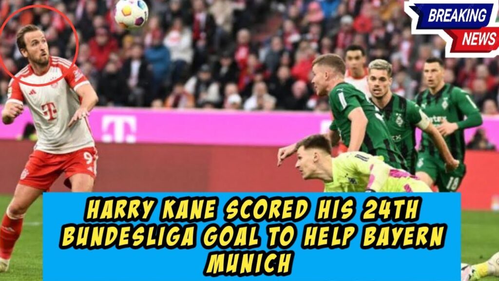 🔥Harry Kane scored his 24th Bundesliga goal to help Bayern Munich 💥 🔥Harry Kane scored his 24th Bundesliga goal to help Bayern Munich 💥