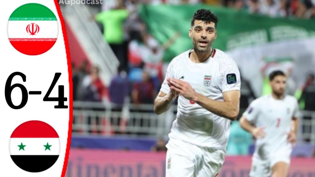 Iran vs Syria (6-4) Alireza Beiranvand penalty saves | All Goals and Extended Highlights