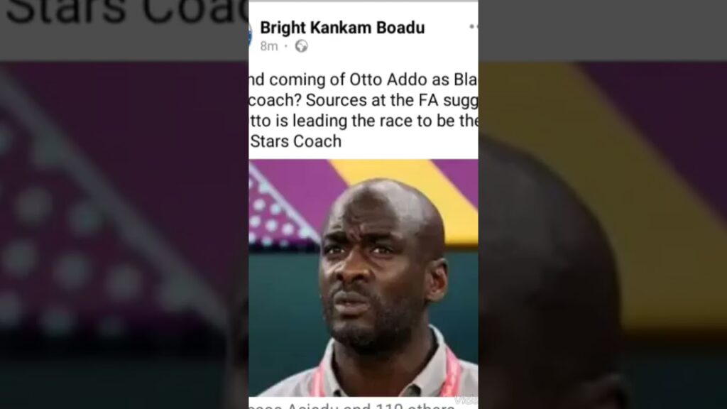 BREAKING: Otto Addo to return as Black Stars coach? #super24tv #sportscornergh #football