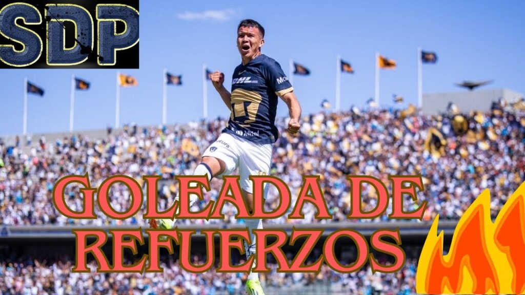 ‼️Los refuerzos de #pumas levantan la mano y golean a #puebla bajo en sol de CU. #futbol #ligamx