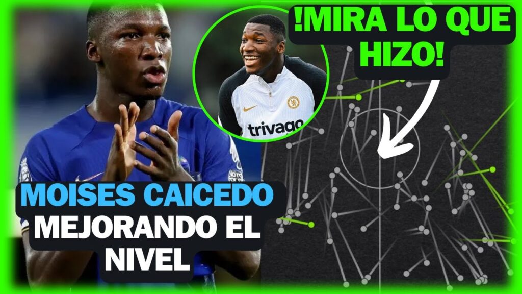 Moises Caicedo vs Crystal Palace Mejoro el nivel y Tiene estadísticas Brutales