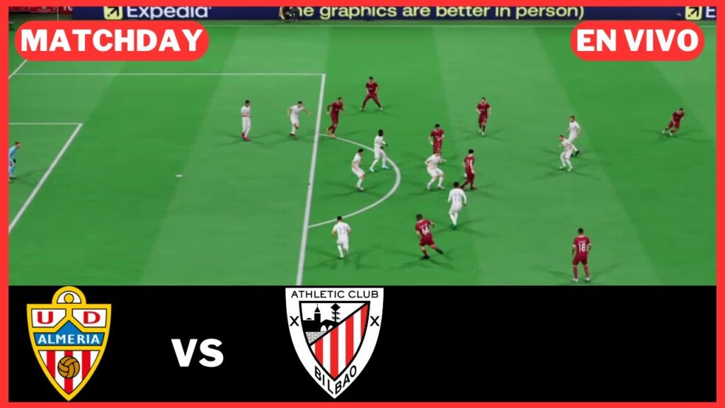 Almeria vs Athletic Club | LaLiga 2024 | Match Live Today
