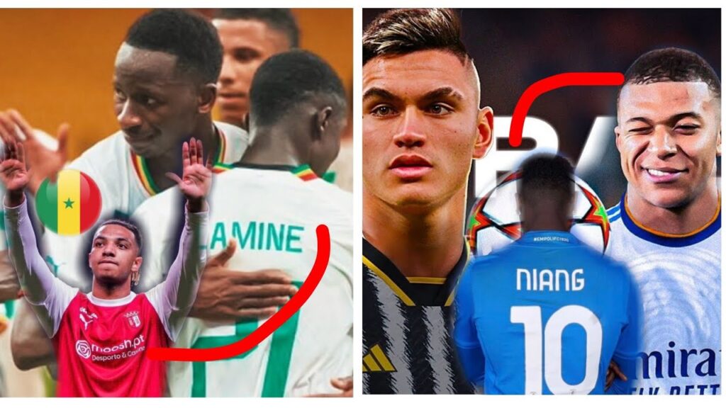 Sénégal : Lamine Camara, Cheikh Ndour , Pape Matar Sarr la jeunesse....Niang.. Mbappé..Carlos..