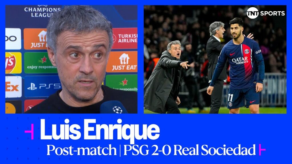 "I'M GOING TO DANCE TWO HOURS" 🕺 | Luis Enrique | PSG 2-0 Real Sociedad | UEFA Champions League