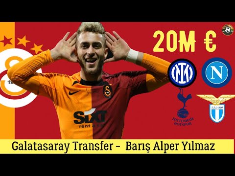 Galatasaray Transfer 🔥Barış Alper Yılmaz transfer #Galatasaray #barışalperyılmaz