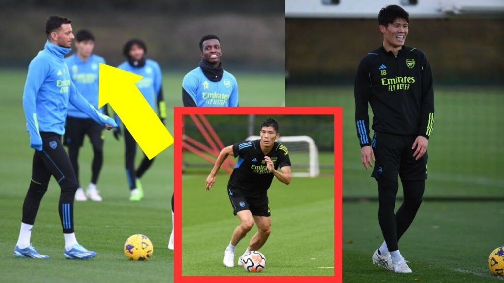 The Magician Takehiro Tomiyasu BACK In Training With Magical Drills | Welcome Back