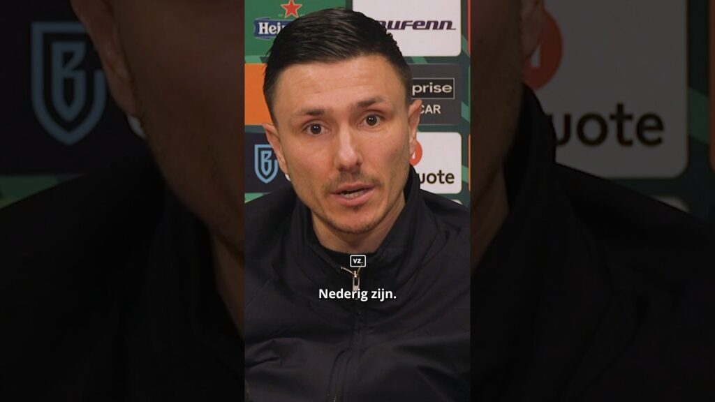 Steven Berghuis toont zich nederig 🗣️ #stevenberghuis #ajax #conferenceleague
