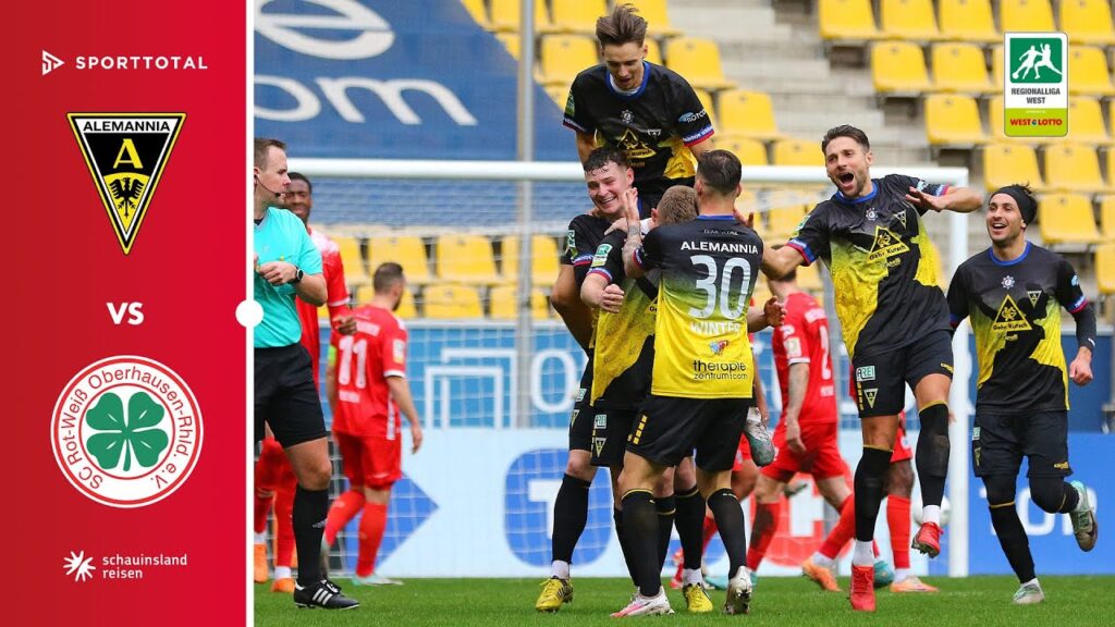Festigt Alemannia die Tabellenspitze? | Alemannia Aachen - Rot-Weiß Oberhausen | Regionalliga West