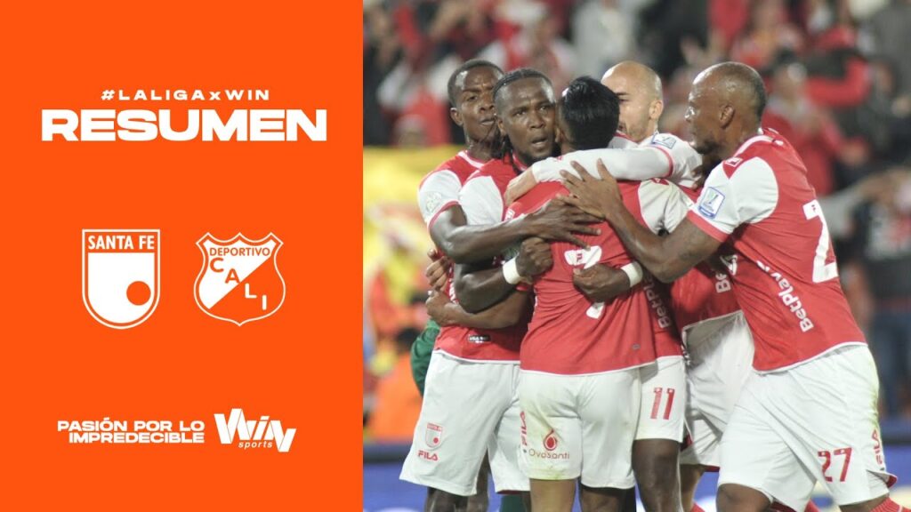 Santa Fe vs. Cali (resumen y goles) | Liga BetPlay Dimayor 2024- 1 | Fecha 6